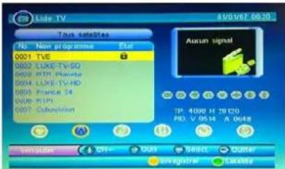 SEG Malaga - Liste TV - 3