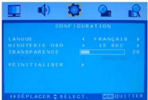 SEG Malaga - Menu Parametre - 1