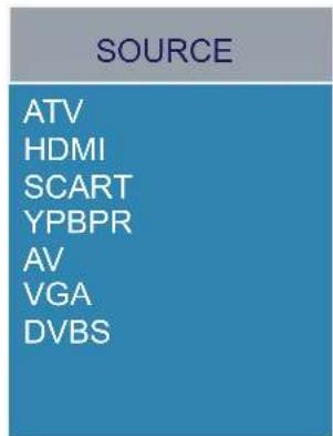 SEG Malaga - Source Menu - 1