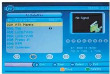 SEG Malaga - TV List - 2