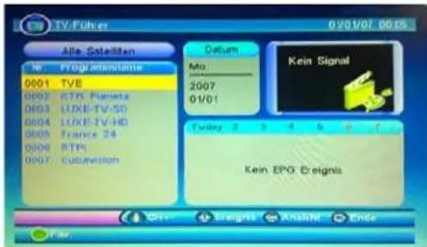 SEG Malaga - TV-Führer - 1