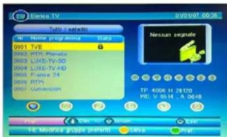 SEG Malaga - Elenco TV - 1