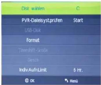 SEG Minnesota - PVR-Einstellungen - 2