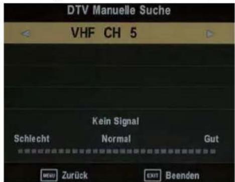 SEG LED2400 - DTV - Manuelle Abstimmung - 1