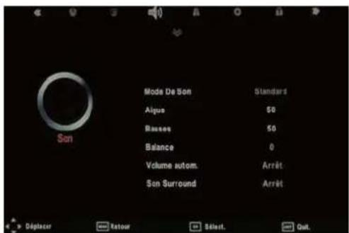 SEG LED2400 - MENU SON - 1