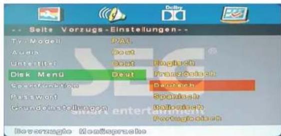 SEG LED2400 - Diskette Menü - 1