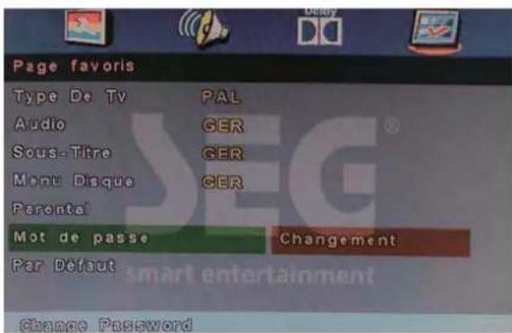 SEG LED2400 - Mot de passet - 1