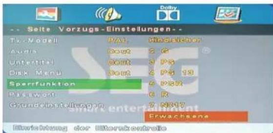 SEG LED2400 - Sperrfunktion - 1