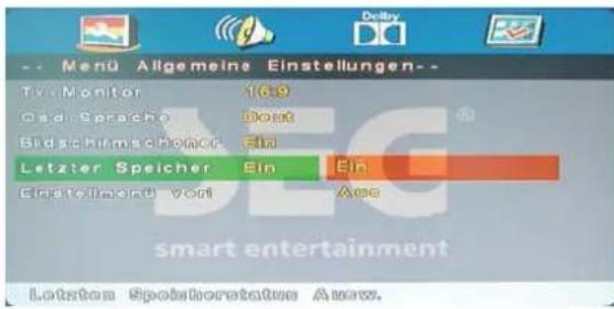 SEG LED2400 - Letzter Speicher - 1
