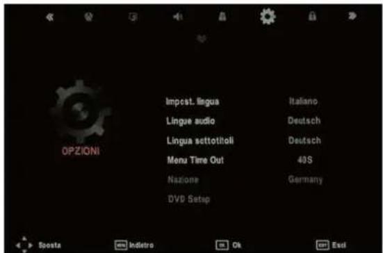 SEG LED2400 - MENU OPZIONI - 1