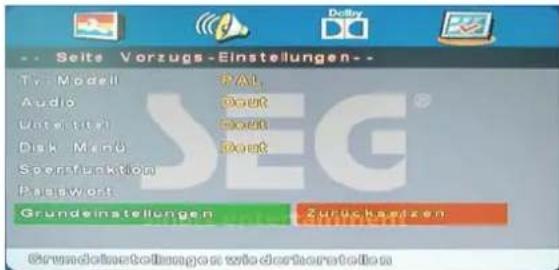 SEG LED2400 - Grundeinstellungen - 1