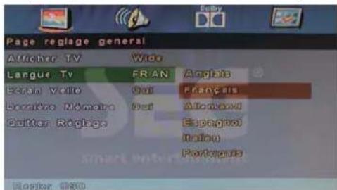 SEG LED2400 - OSD Language (Langue OSD) - 1