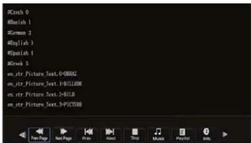 SEG LED2400 - View text files - 1