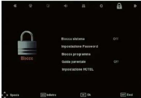 SEG LED2400 - MENU BLOCCA - 1