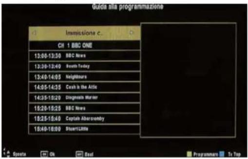 SEG LED2400 - Menu EPG - 2