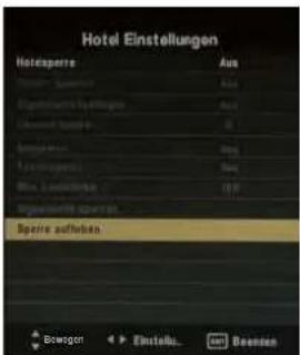 SEG LED2400 - Sperre aufheben (entsperren) - 1