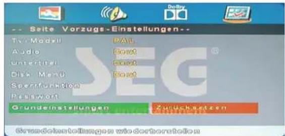 SEG LED1900 - Grundeinstellungen - 1