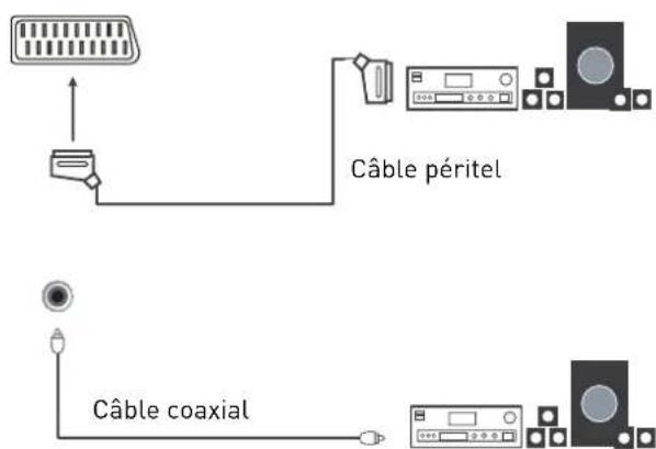 SEG LED1900 - Connexion à un système audio - 2