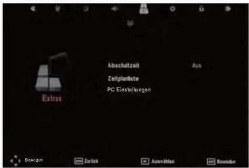 SEG LED1900 - Menu Extras - 1