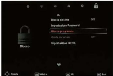 SEG LED1900 - Menu blocco - 1