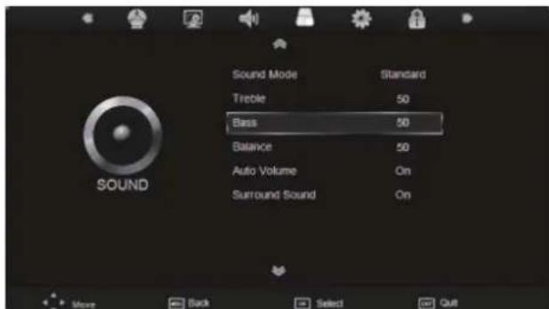 SEG LED1900 - SOUND MENU - 1