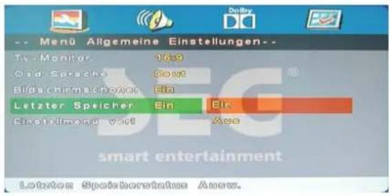 SEG LED1900 - Letzter Speicher - 1