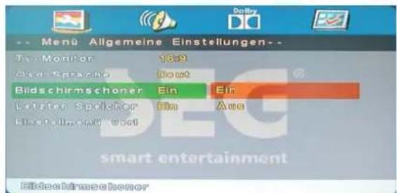 SEG LED1900 - Bildschirmschoner Aktiviert - 1