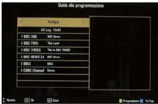 SEG LED1900 - Menu EPG - 1
