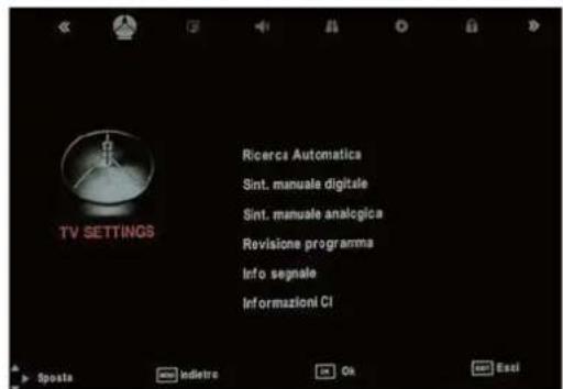 SEG LED1900 - MENUMPOSTAZIONI TV - 1