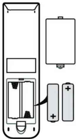 SEG Los AngelesB - Batterien in die Fernbedienung einlegen - 1
