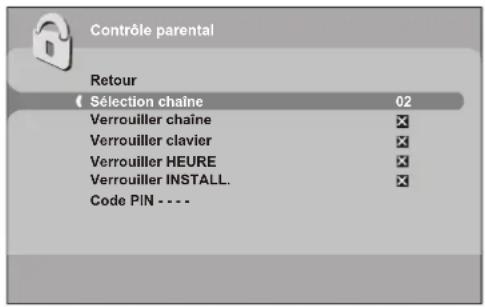 THOMSON 32E92NH22 - Configuration d'un code PIN - 2