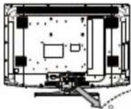 THOMSON 26E90NH22 - Fixation du support de votre téléviseur - 8