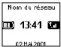 PHILIPS Xenium 9@9 - Mode veille - 1