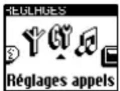 REULHGES Y GY M Réglages appels