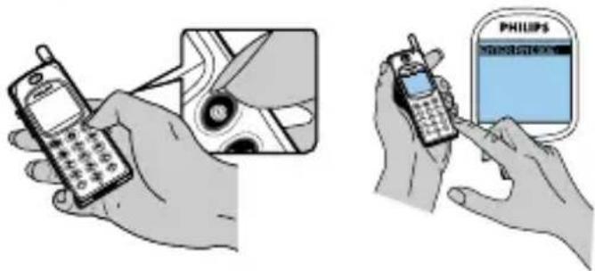 PHILIPS Xenium 9@9 - Saisir le code PIN - 2