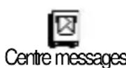 PHILIPS Xenium 9@9 - Centre messages - 1