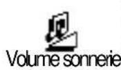 PHILIPS Xenium 9@9 - Volume sonnerie - 1