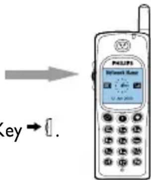 PHILIPS Xenium 9@9 - La pilot key - 1