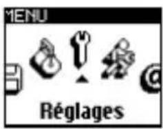 MENU Réglages