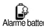 PHILIPS Xenium 9@9 - Alarme batterie - 1