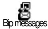 PHILIPS Xenium 9@9 - Bip messages - 1