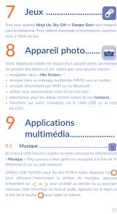 ALCATEL One Touch 2051X - Touches - 10