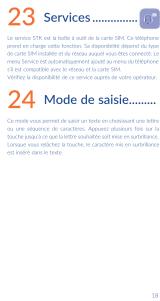ALCATEL One Touch 2051X - Touches - 16