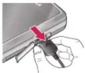LG KE970 - Débranchement du chargeur - 1