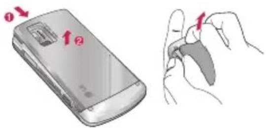 LG KE970 - Ouvrir le téléphone - 1