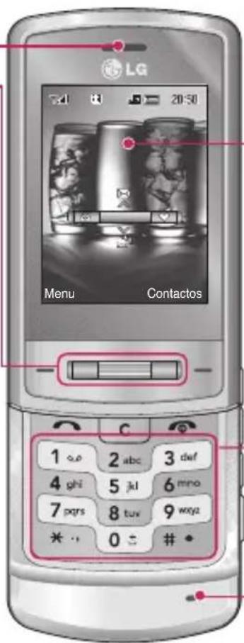 LG KE970 - Conhecer o seu telefone - 6