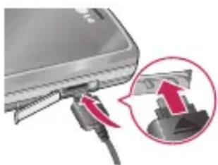 LG KE970 - Chargement de la batterie - 1