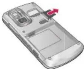 LG KE970 - Retirar o cartão de memória - 1