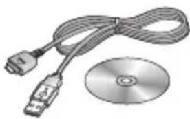 LG KE970 - CD d'installation et câble USB. - 1