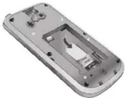 LG GW300 - Install the SIM card - 1